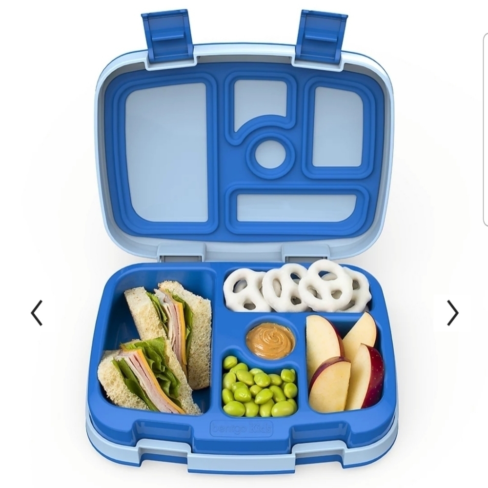 Bentgo Sky Blue kids durable & leak-proof lunch box NWT